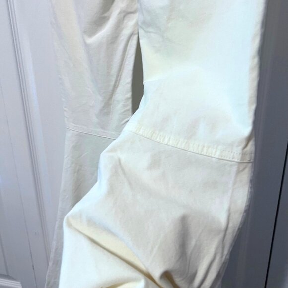 Forever 21-NWT-Small-Velvety Distressed Hippie Fringed High Waist Bell Bottom - Picture 11 of 16